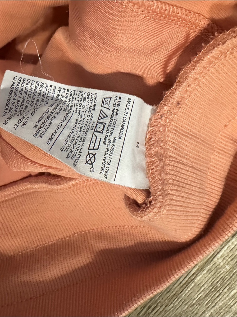 Old Navy Peach Athletic Shorts and Jacket set